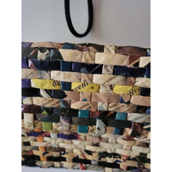 Unique Woven Purse-One of a Kind-Crossbody - Picture 3 of 3